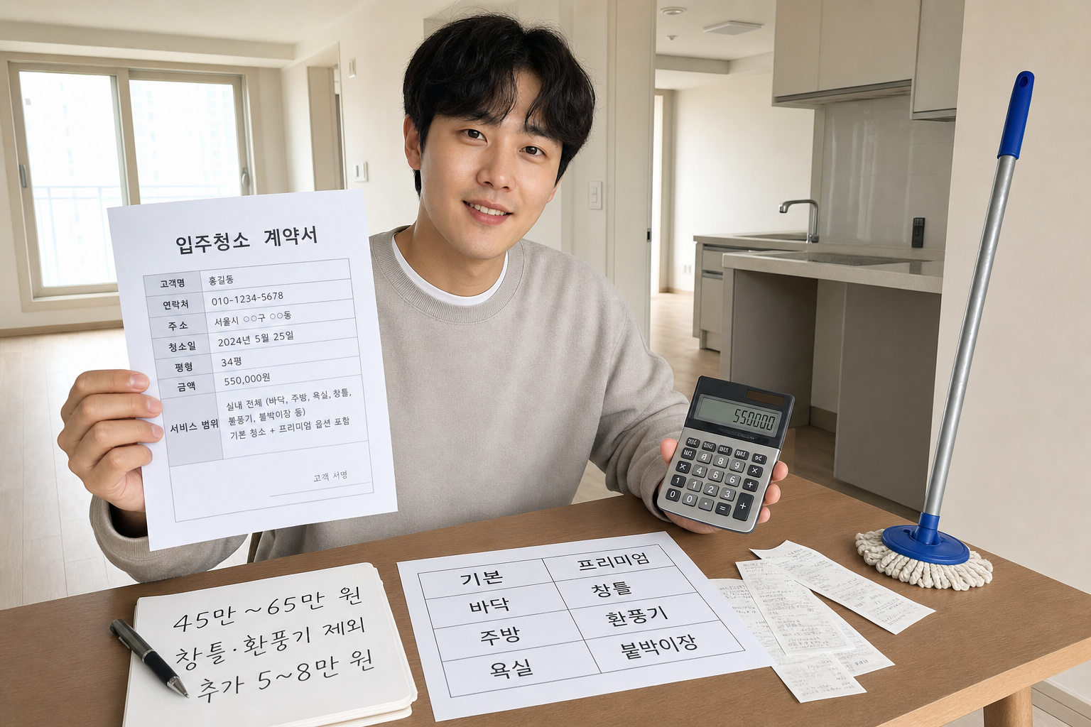 입주청소 업체가 말 안 해주는 '이것' 확인 안 하면 무조건 손해봅니다!