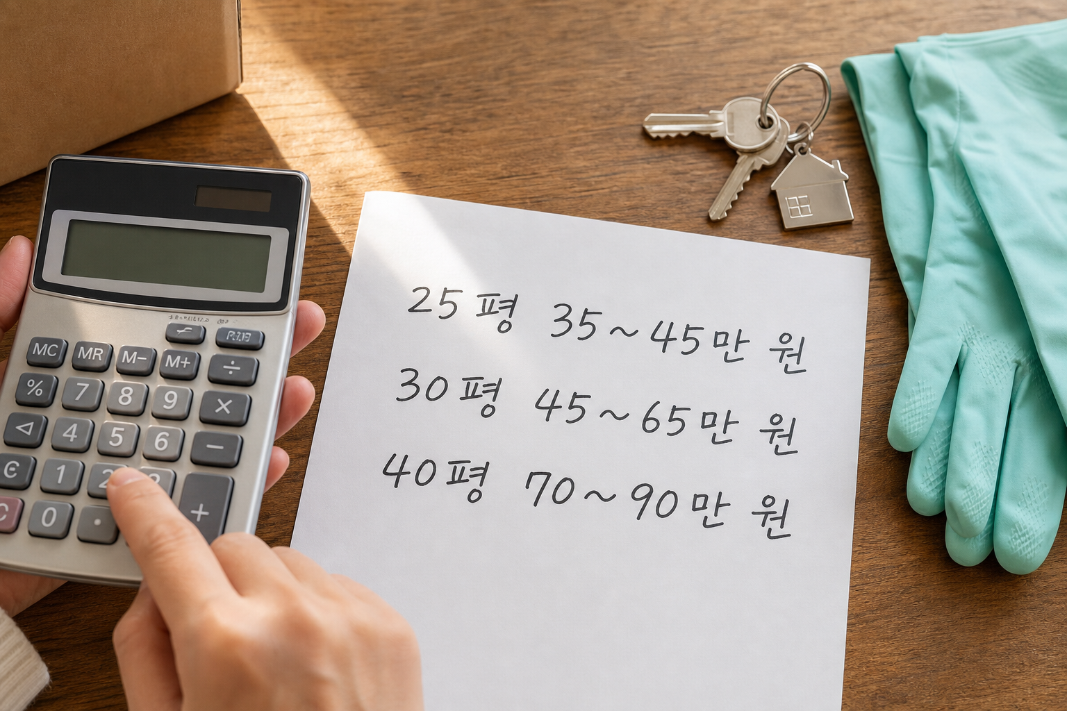 아파트 입주청소 시기와 비용 정리