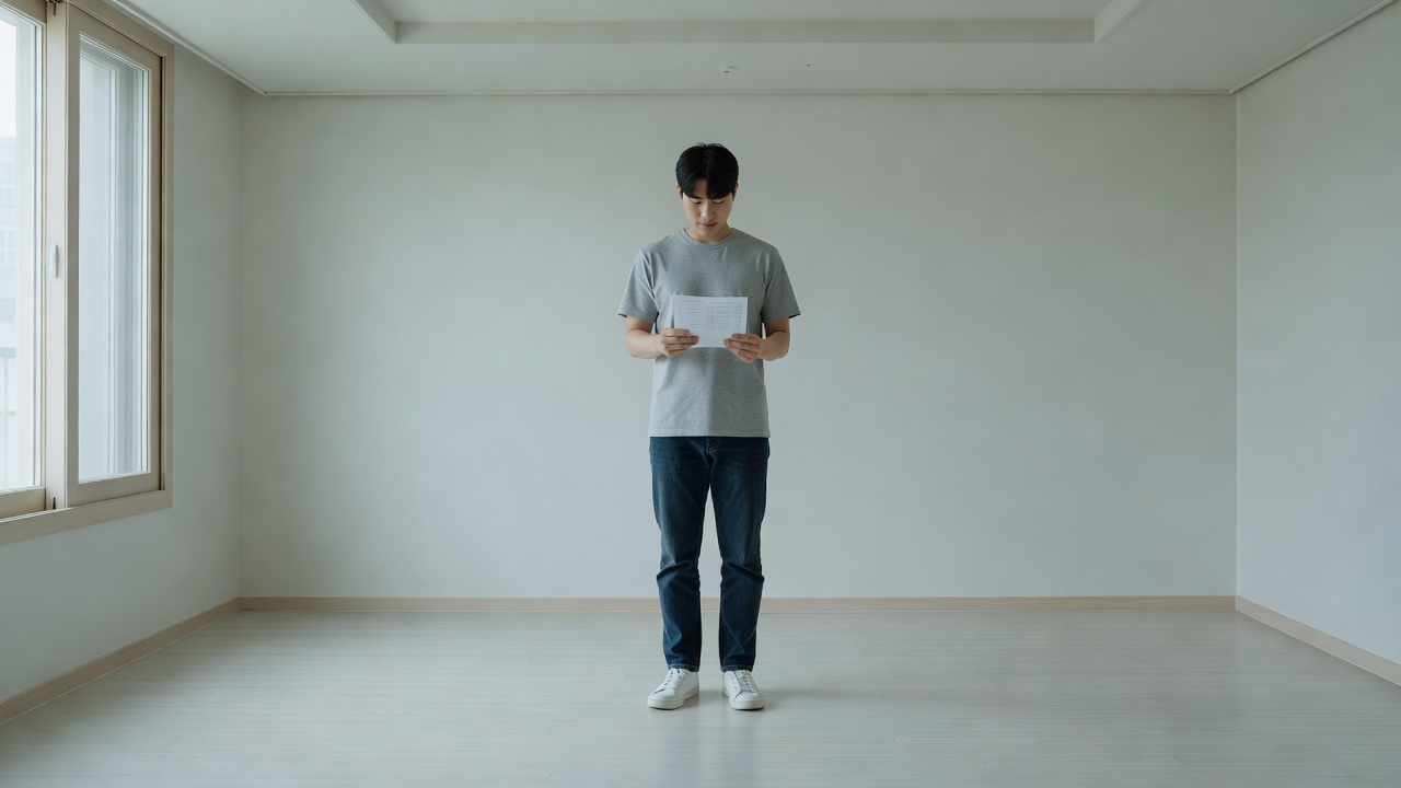 입주청소 목차와 관련된 자취 준비 장면