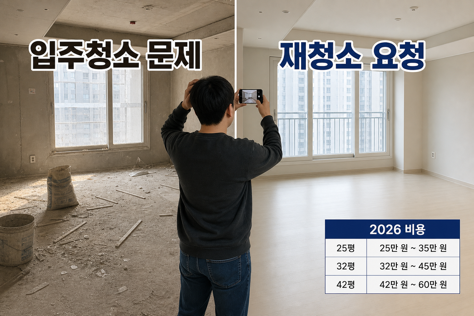 입주청소 제대로 받는 방법과 업체 문제 대처법